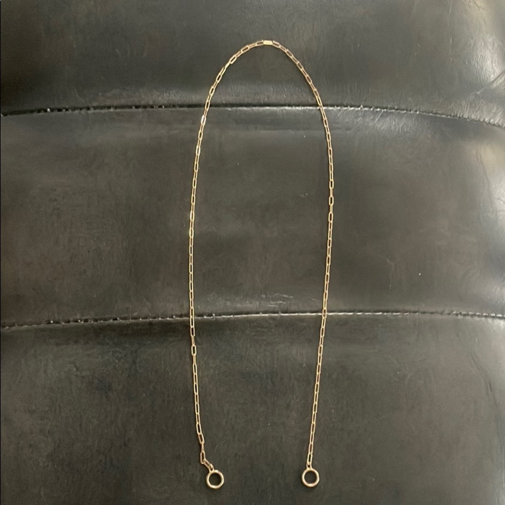 Marla Aaron  Yellow Gold Chain 18 inch